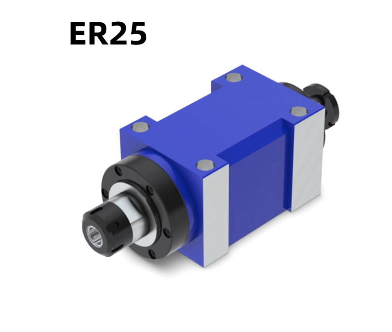 ER25 BT30 Morse Taper No. 3 Power Head High-Precision Spindle Mechanical CNC