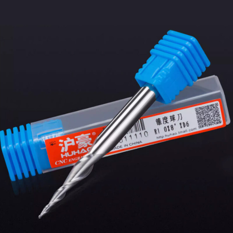 HRC 55° Tapered Ball Nose End Mill Milling cutter 6mm Shankφ CNC/Engraving/ Bits