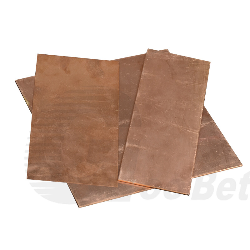 Flat BeCu C17200 Beryllium Bronze Sheet Plate Panel 0.5 0.8 1 1.5 2 3 5mm Thick