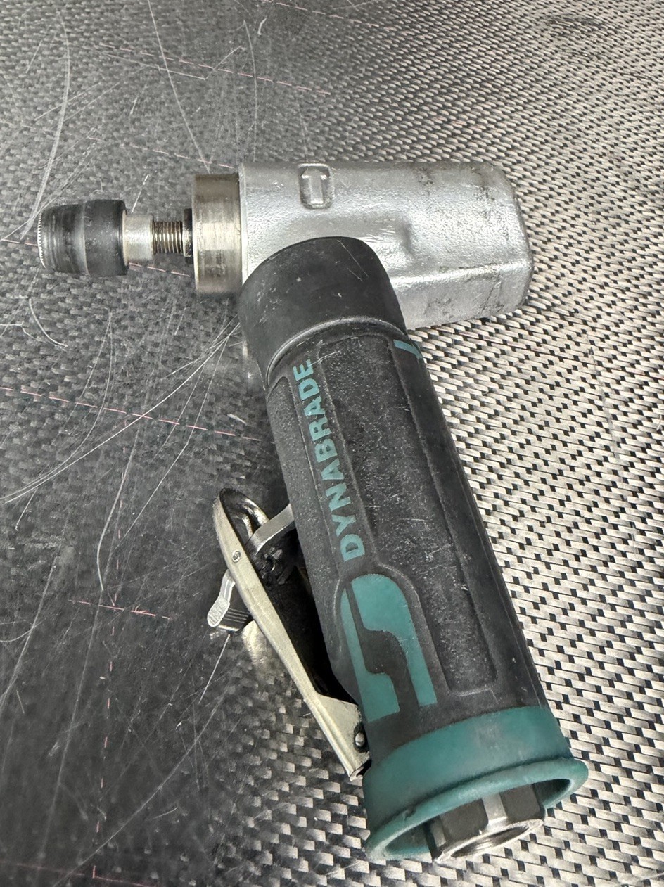 Dynabrade Dynafile II Sander 05029 20000rpm Pneumatic Air Tool *Incomplete* VGC
