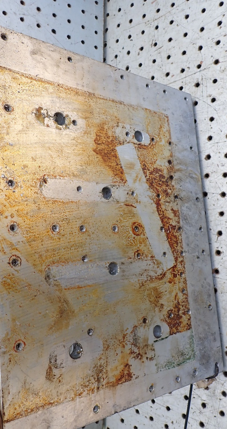 LOT AC117: NON-FERROUS METAL MACHINIST SETUP WORK HOLDING PLATE FOR MILLING