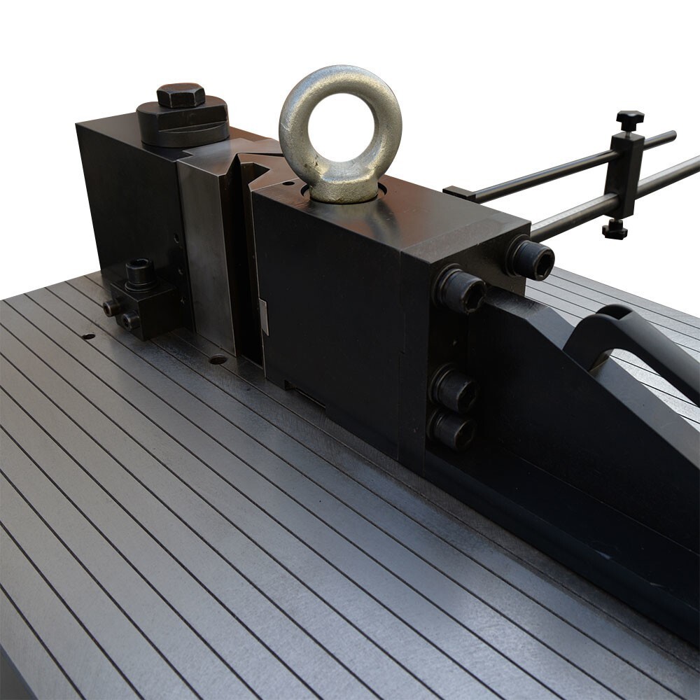 40 Ton Hydraulic Horizontal Bender Flat Steel 6-5/16 x 1/2 Vee Bending Die 2″