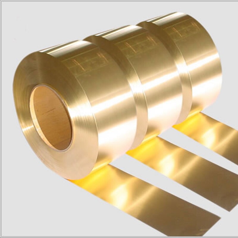 0.01mm – 1mm Brass Sheet Roll Metal Foil Belt Arts + Craft Model Train Metal