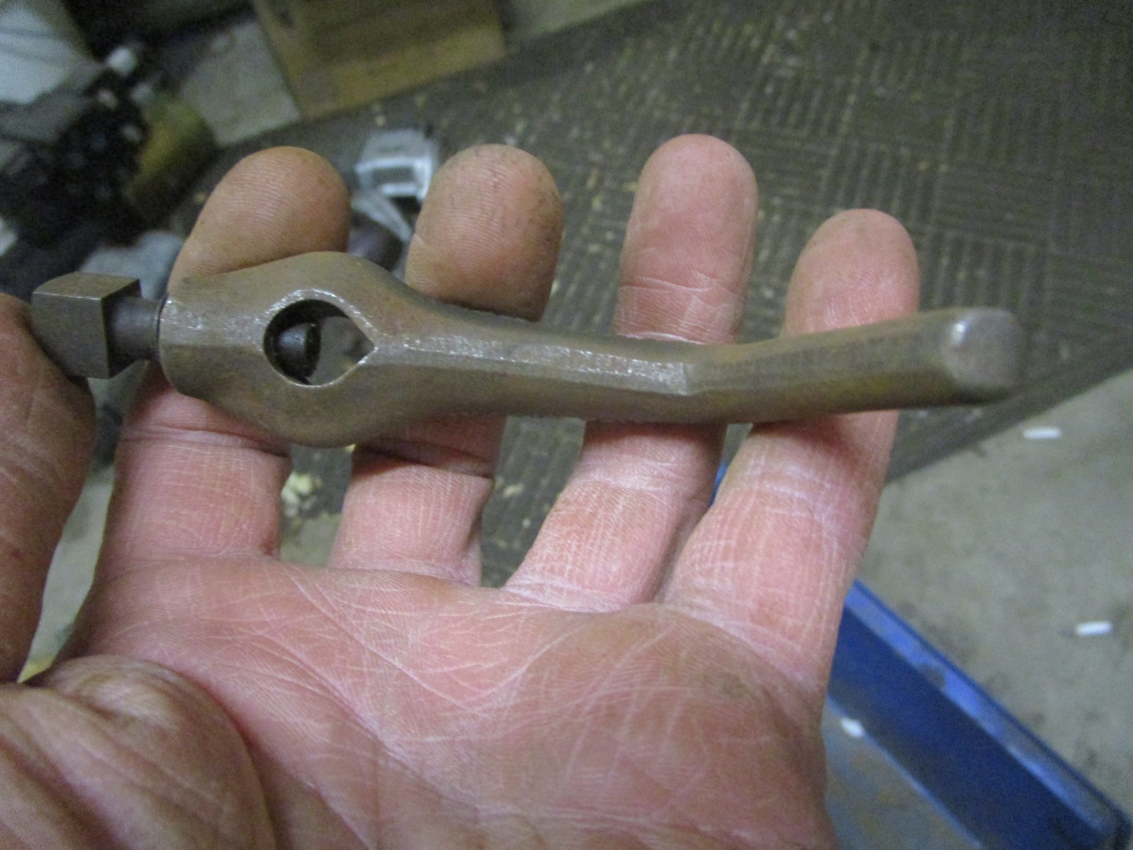 NOS Williams 3/8″ Vulcan No. 1 Bent Tail Lathe Dog USA Atlas South Bend