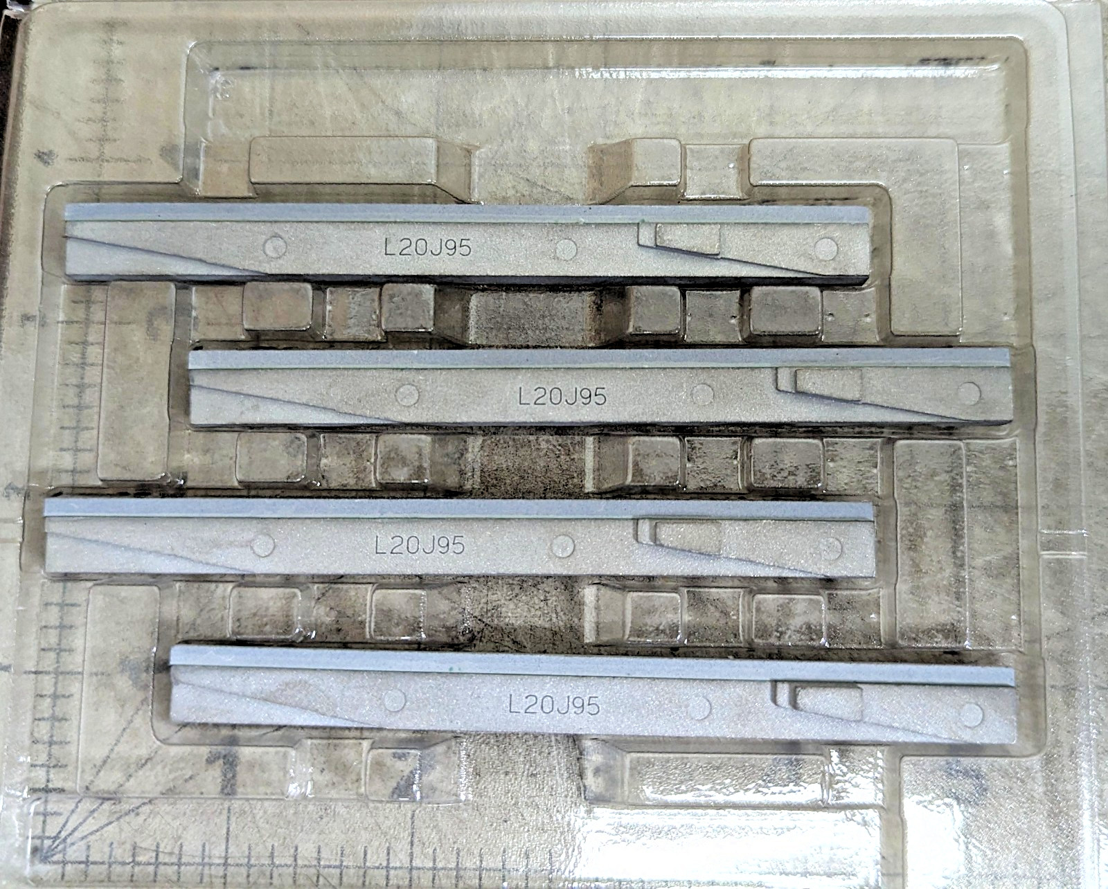L20-J95 Sunnen 500 Grit Silicon Carbide L20 Mandril (Set Of 4 Stones) #4
