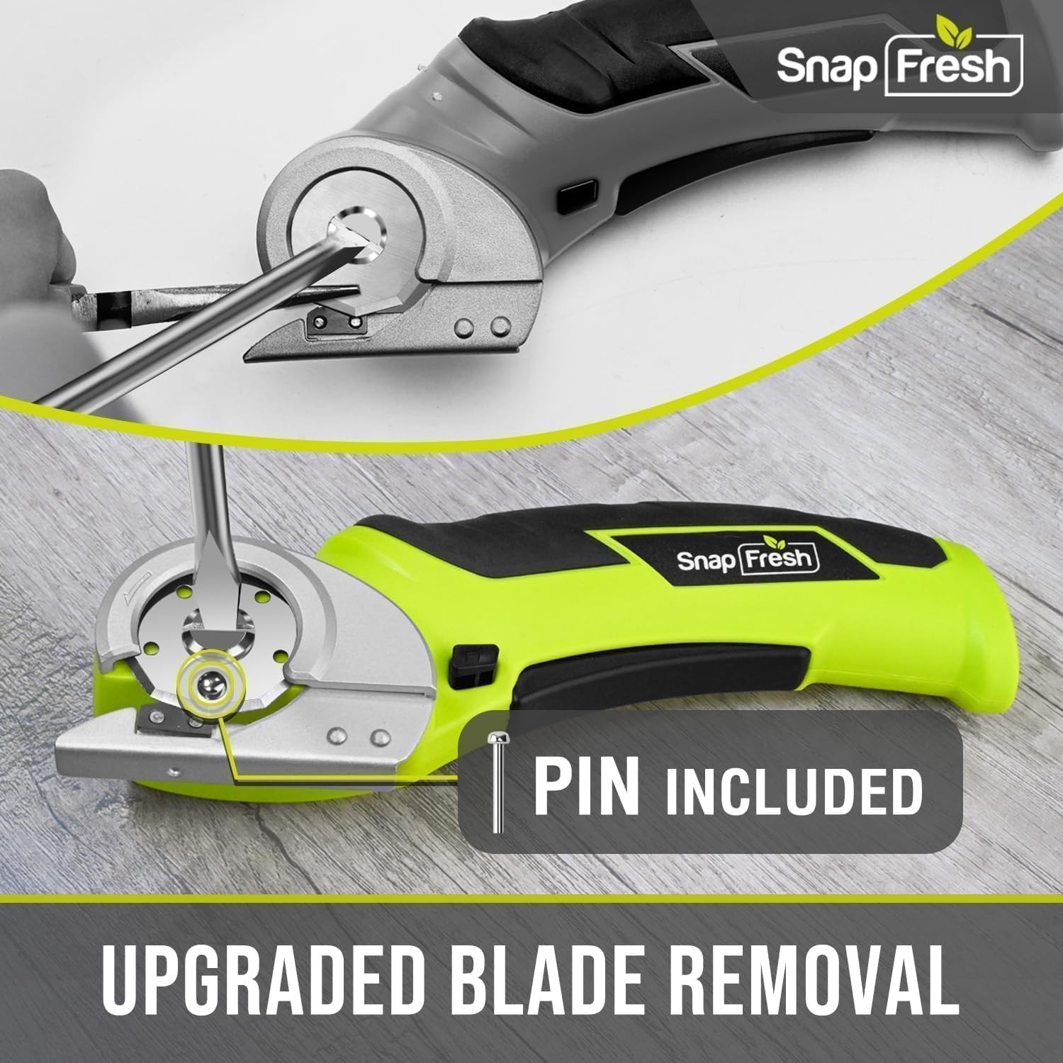 Cordless Electric Scissors, 4V Electric Mini Box Cutter, Carpet & Cardboard C…