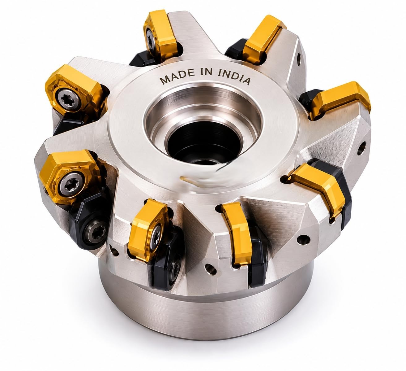 45 Degree Indexable Face Milling Cutter for SN1206 Inserts, CNC Mill Cutter Body