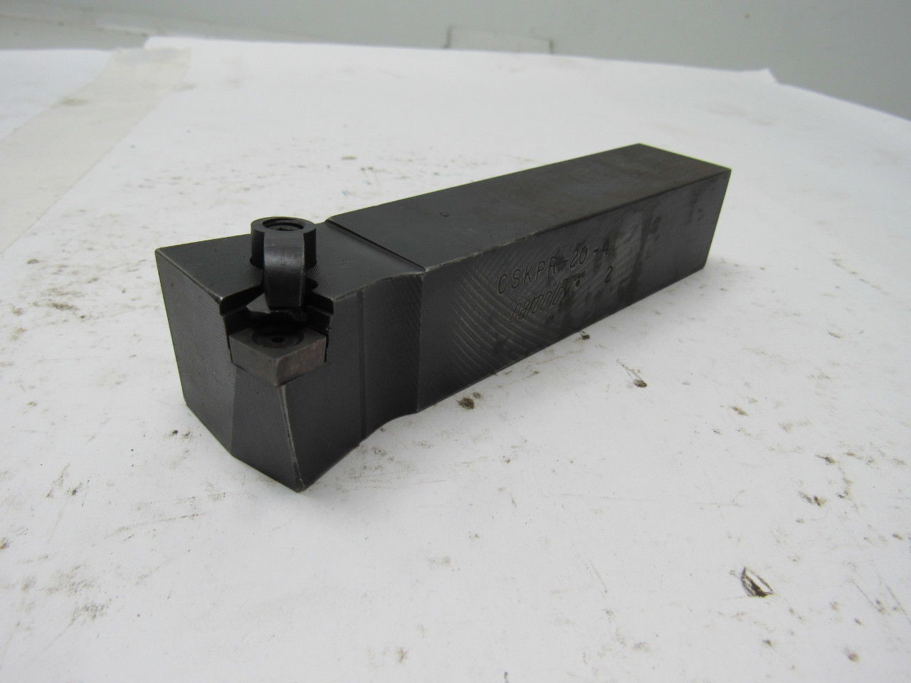 Carboloy CSKPR-20-4D 1-1/4″ Shank Indexable Lathe Tool Holder 6″ OAL Right Hand