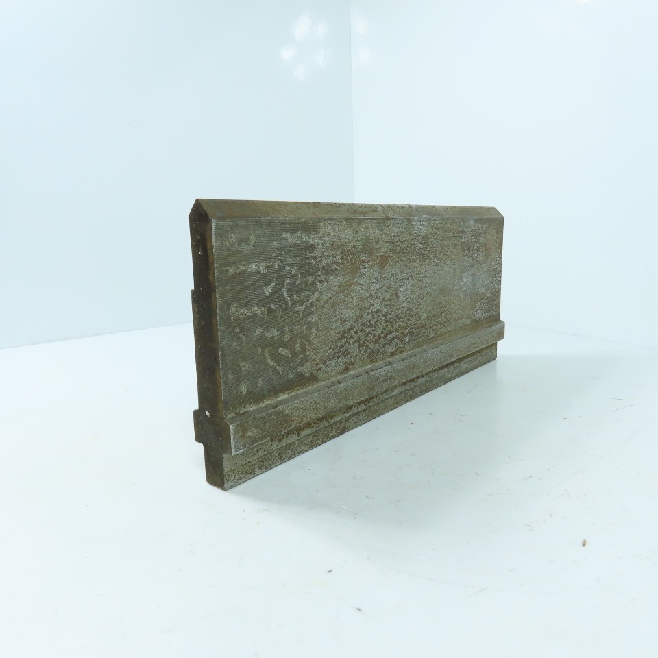 10″ Long 90° V-Forming Press Brake Die Punch 3-5/8″ H 1/2″ Thick 1/2″ Tang