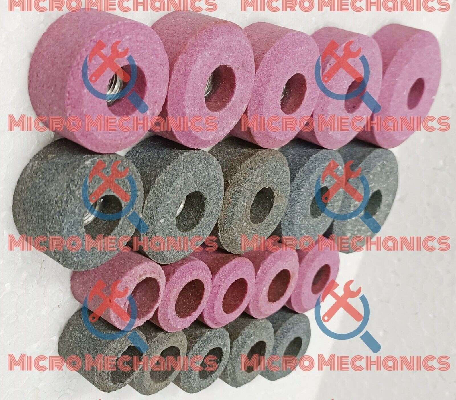 20x VALVE SEAT GRINDING WHEEL STONES Set For B & D HOLDER 9/16″ Thread 80 Grit.