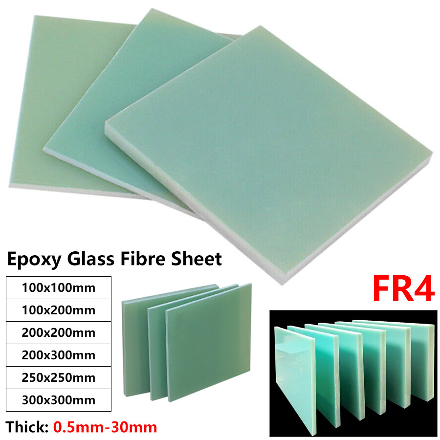 Epoxy Glass Fibre Sheet FR4 Glassfibre Plate Resin Board Thickness 0.5mm – 30mm
