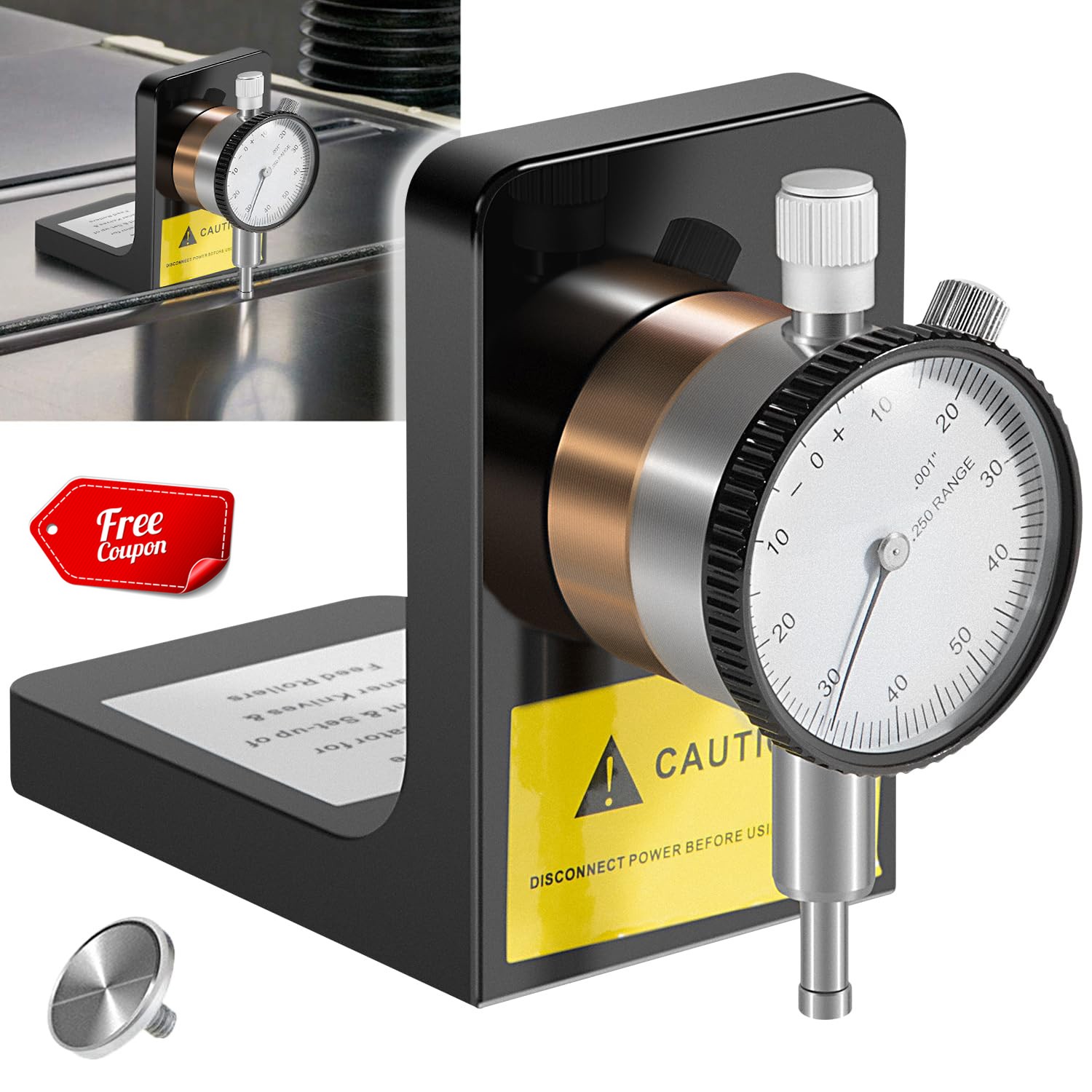 for Planers Dial Indicator 360 Degree Durable Powerful Magnetic Rotacator W1218A
