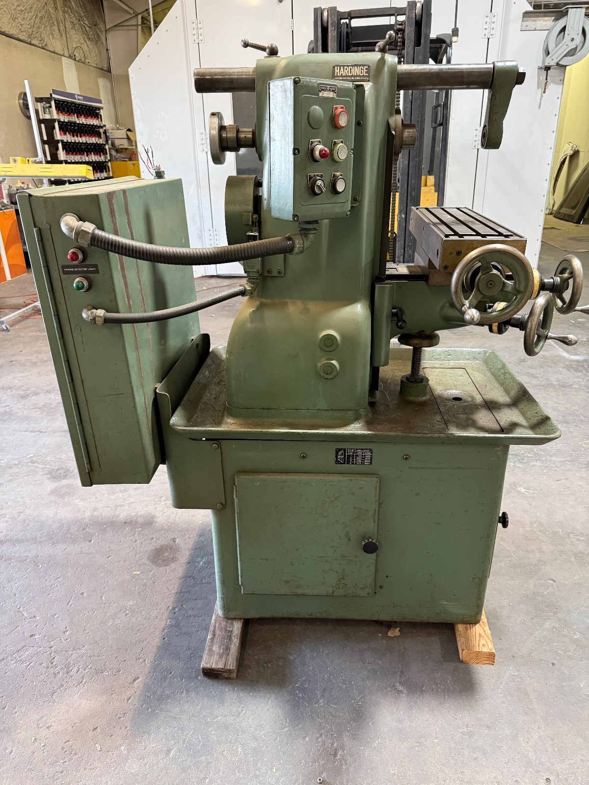 Hardinge Universal Mill UM extremely clean 1 hp 440v serial number 31262