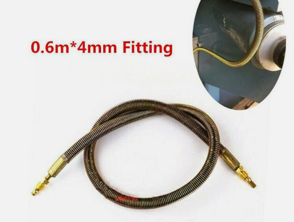 Metal Spring Cloth Sheath Hose Milling Machine Oil Tube Line 4mm For Bridgeport