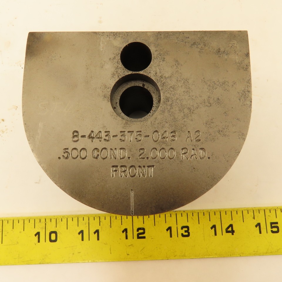 Tube Bender Die 0.500″ Cond. 2″ Radius