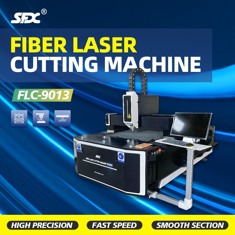 SFX 1500W Fiber Laser Cutting Machine 900x1300mm Metal Sheet Cutting Machine