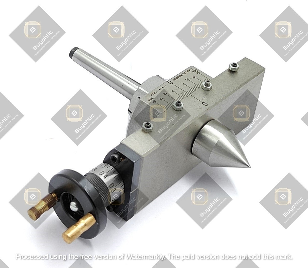 Taper Turning Attachment for Lathe Tailstock with Live & Dead Center Options