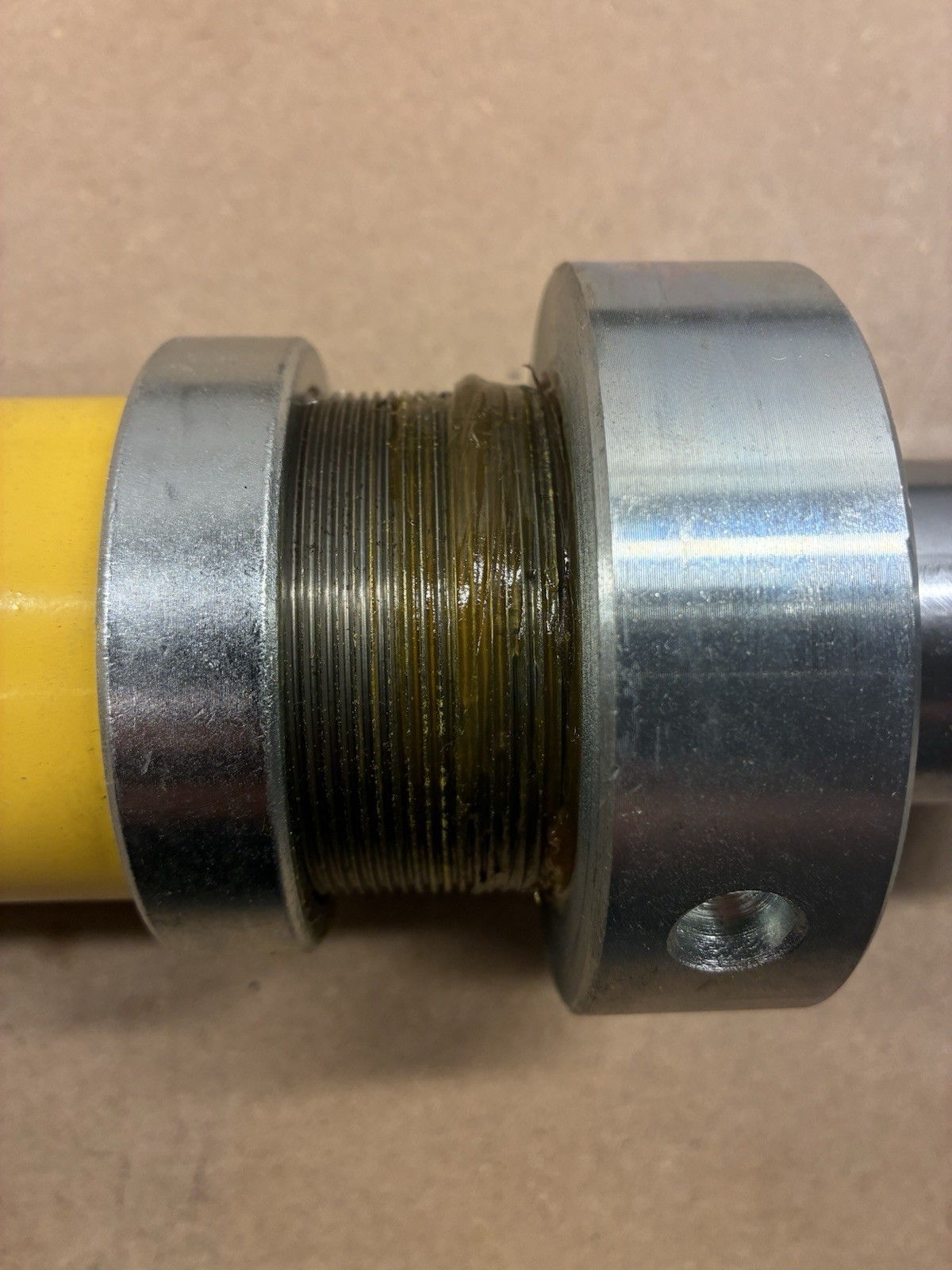 Performance Tool 12T Shop Press Hydraulic Piston And 4” Pressure Gauge