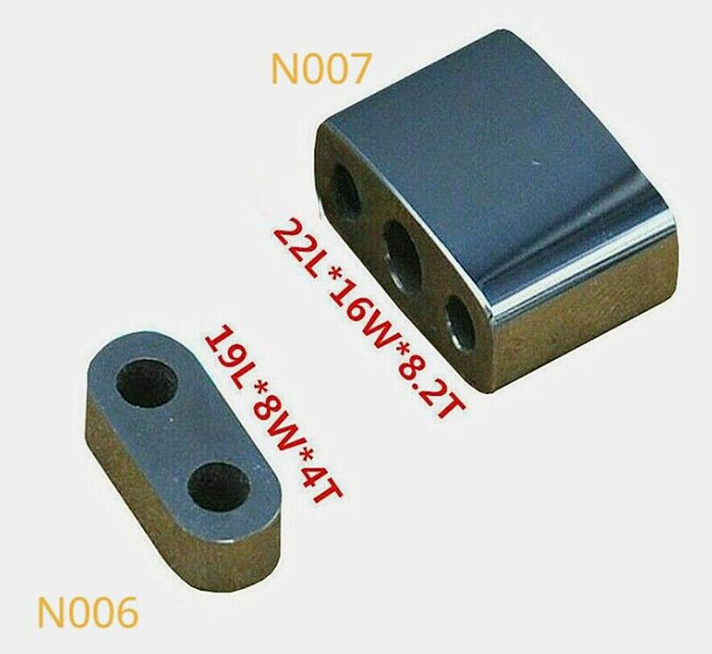 For Makino Wire EDM Parts Upper Lower Tungsten Steel Conductive Block N006 /N007