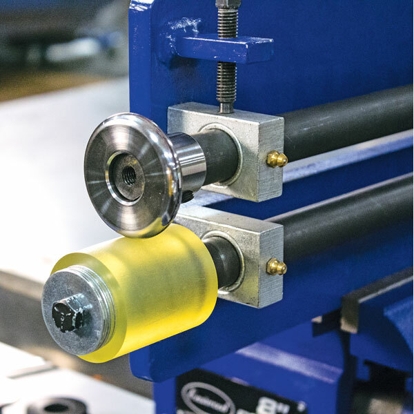 Eastwood Bead Roller Metal Fabrication Forming Dies Set With Polyurethane Wheel