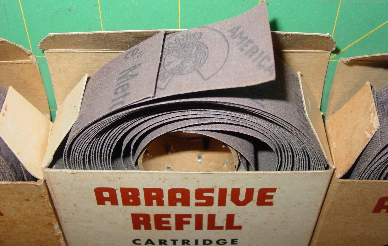Vintage Merit Sand-O-Flex No. 550A Contour Sander Abrasive Refills Mixed Lot USA