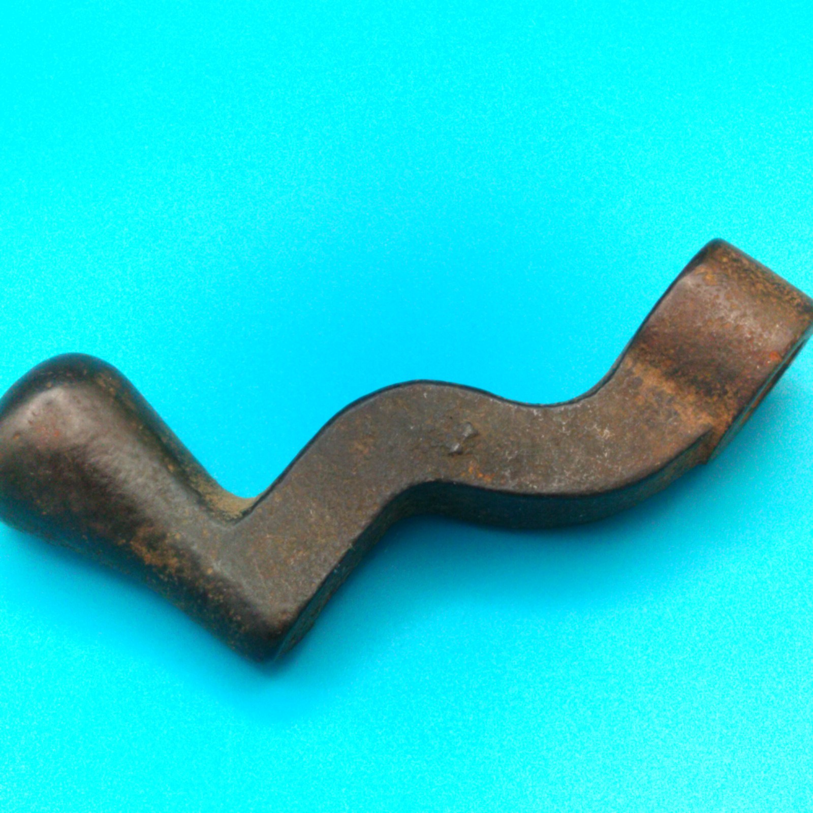 Vintage Cast Iron Crank Handle Machine Tool Lathe Grinder Press 3.5″ Threaded