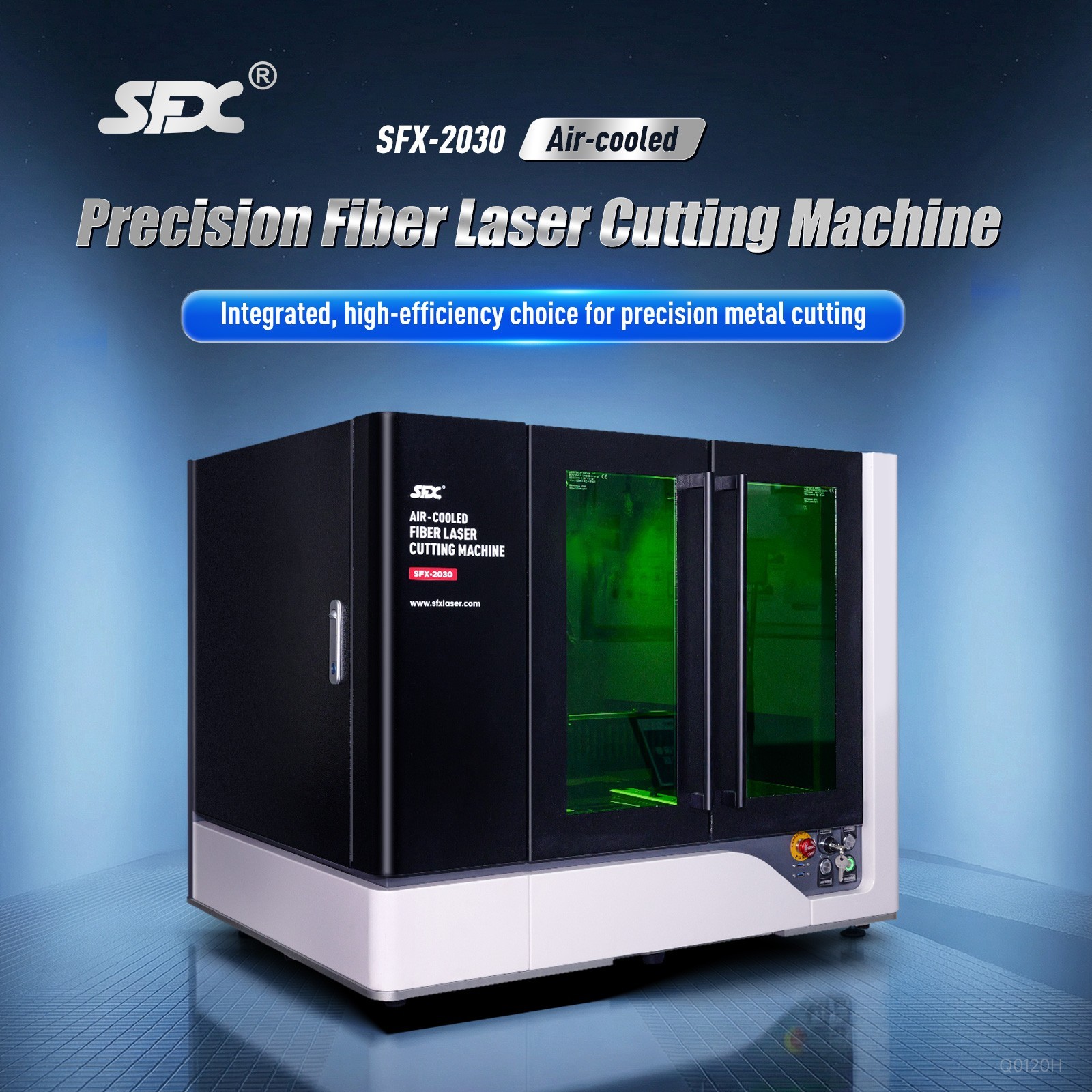 SFX LASER 1200W Laser Cutter SFX-2030 Air-cooled Precision Fiber Laser Cutter
