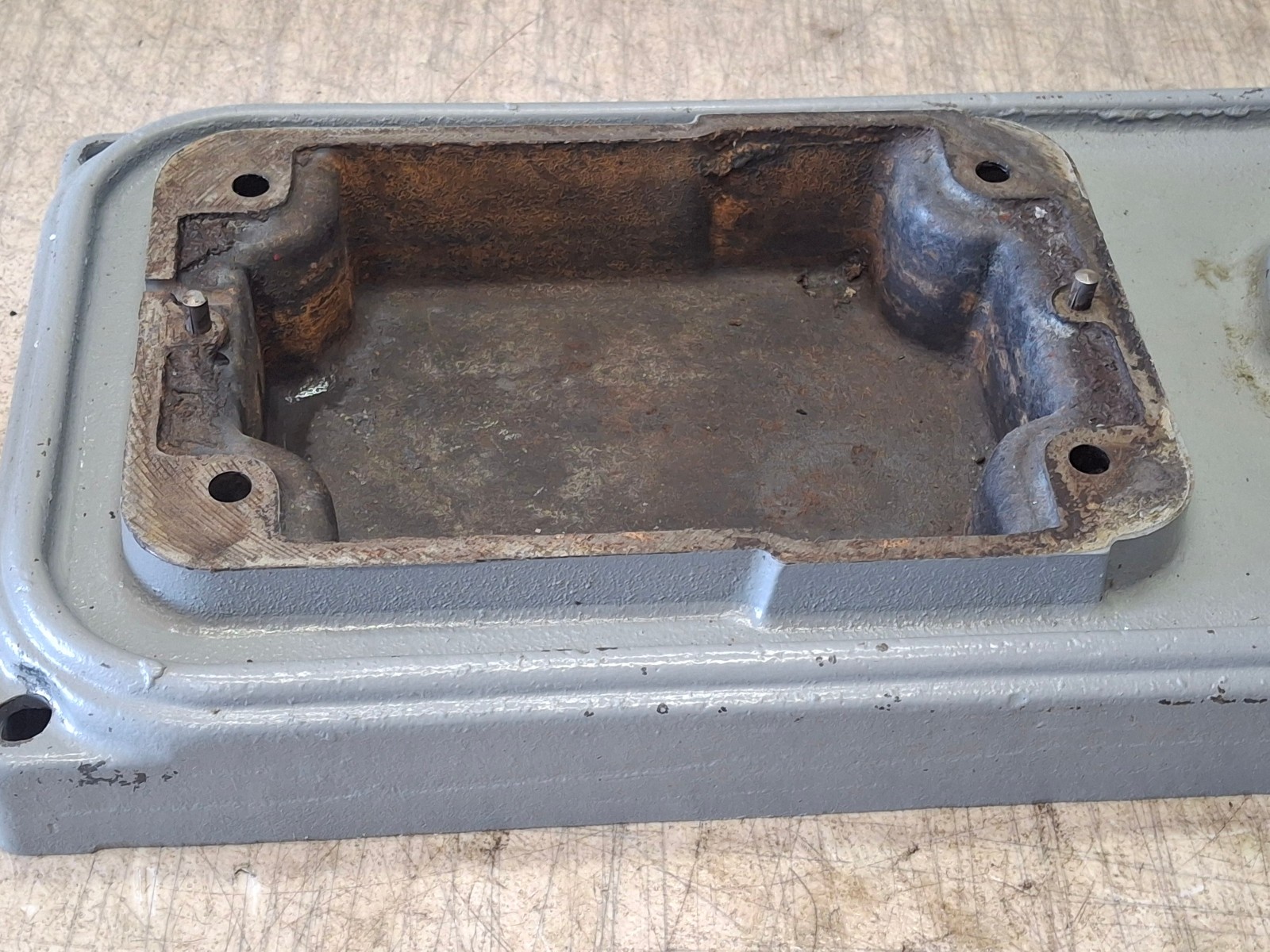 Atlas MFC Milling Machine Base Stand Body Housing Casting M1-3