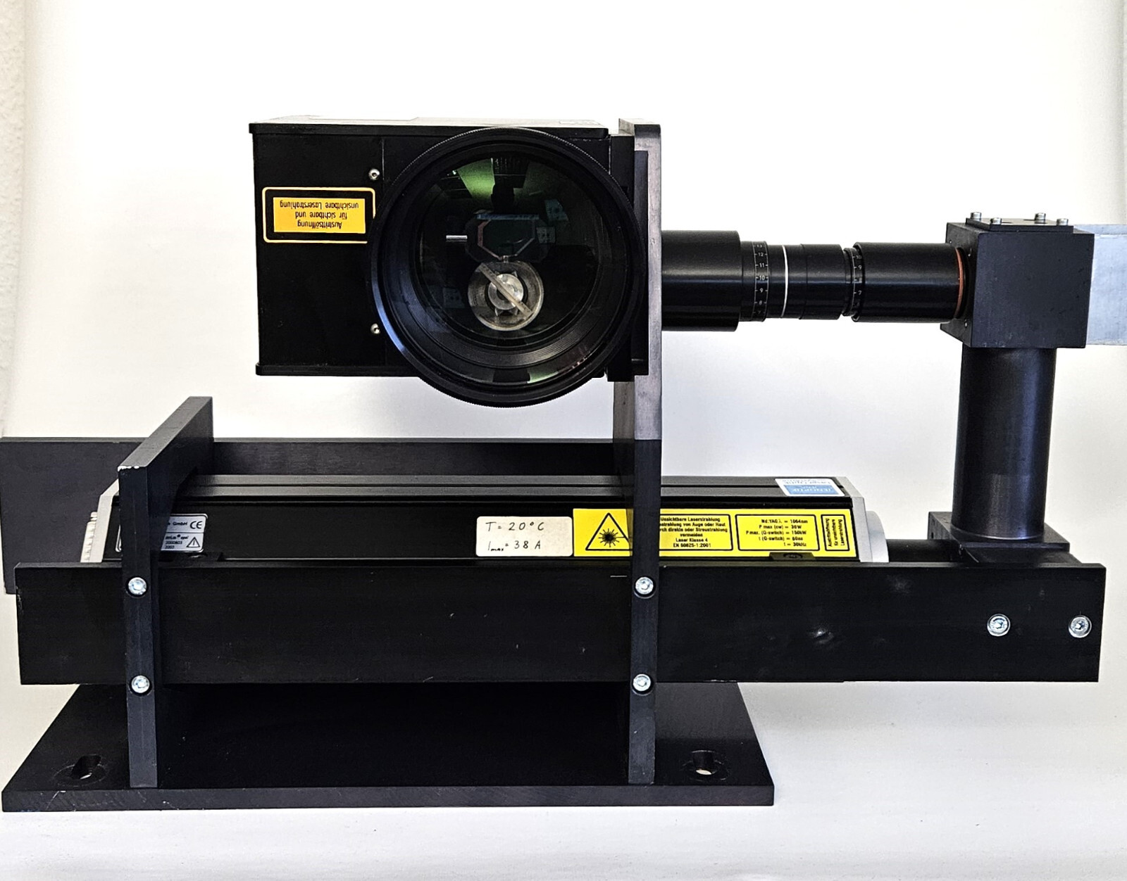 Jenoptik JenLas Opal Laser Source 30W, 1064NM + Scanlab Scangine 14 Galvo