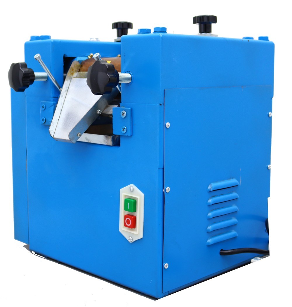 110V Lab Three Roll Mill Grinder with Alloy Steel Roller, lab Grinding Machine