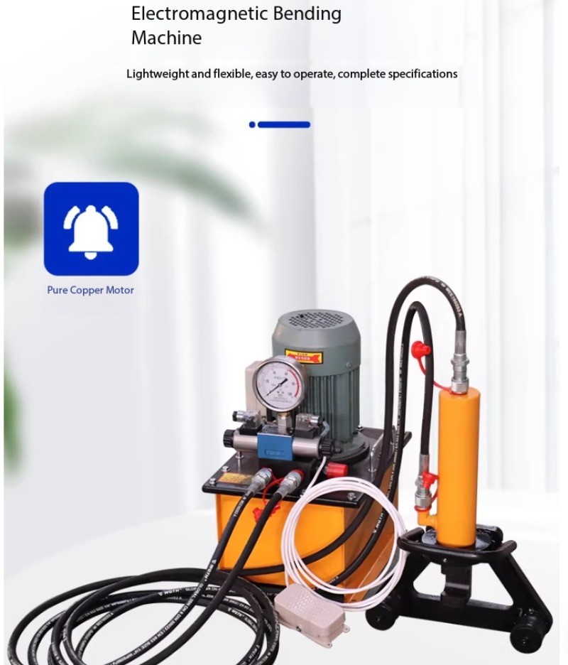 Handheld Hydraulic Rebar Bender Electric Handheld Portable Bender 0-90°