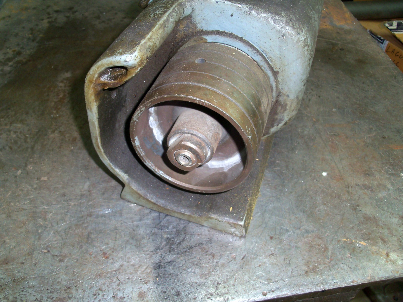 Heald Machine Co. Type 47-1B Red Head Grinder Spindle Head, Max Speed 12500