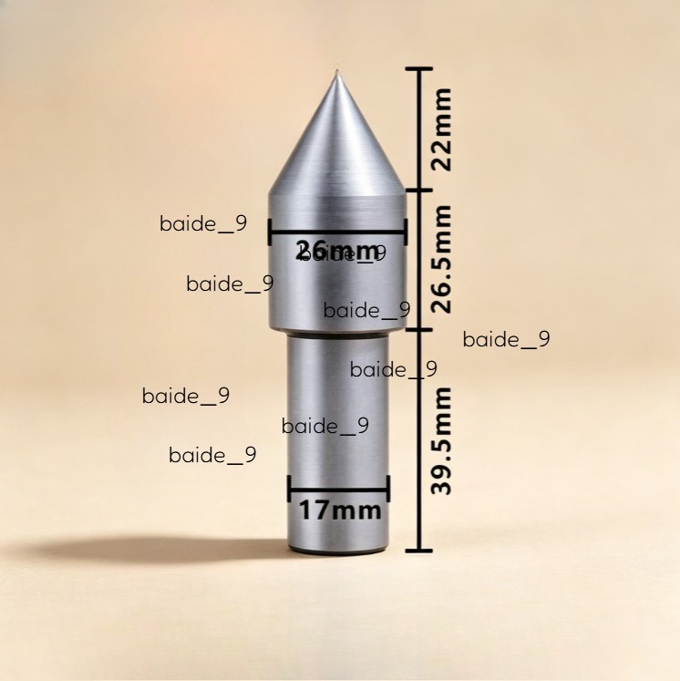 MT2/3/4/5 Morse Taper Dead Center Carbide HSS Straight Shank Center Lathe Tool