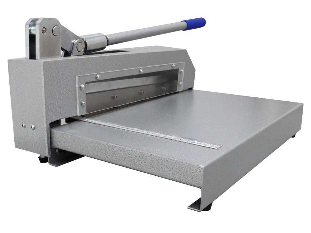 Manual Sheet Metal Cutter 12.6 Inch Feeding Size For Copper Aluminum PCB Plastic