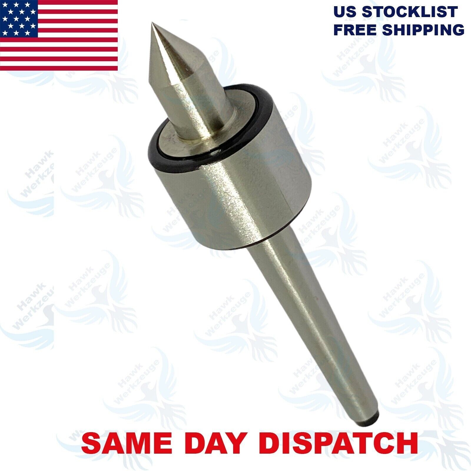 MT0 Shank Bearing Mini Lathe Live Revolving Center HAWK