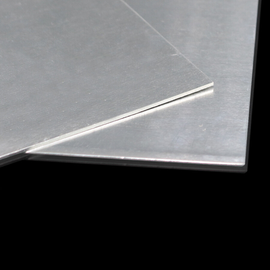 Aluminum Sheet Metal Flat Plate DIY Multiple Sizes 0.3mm 0.5mm 1mm 2mm Thickness