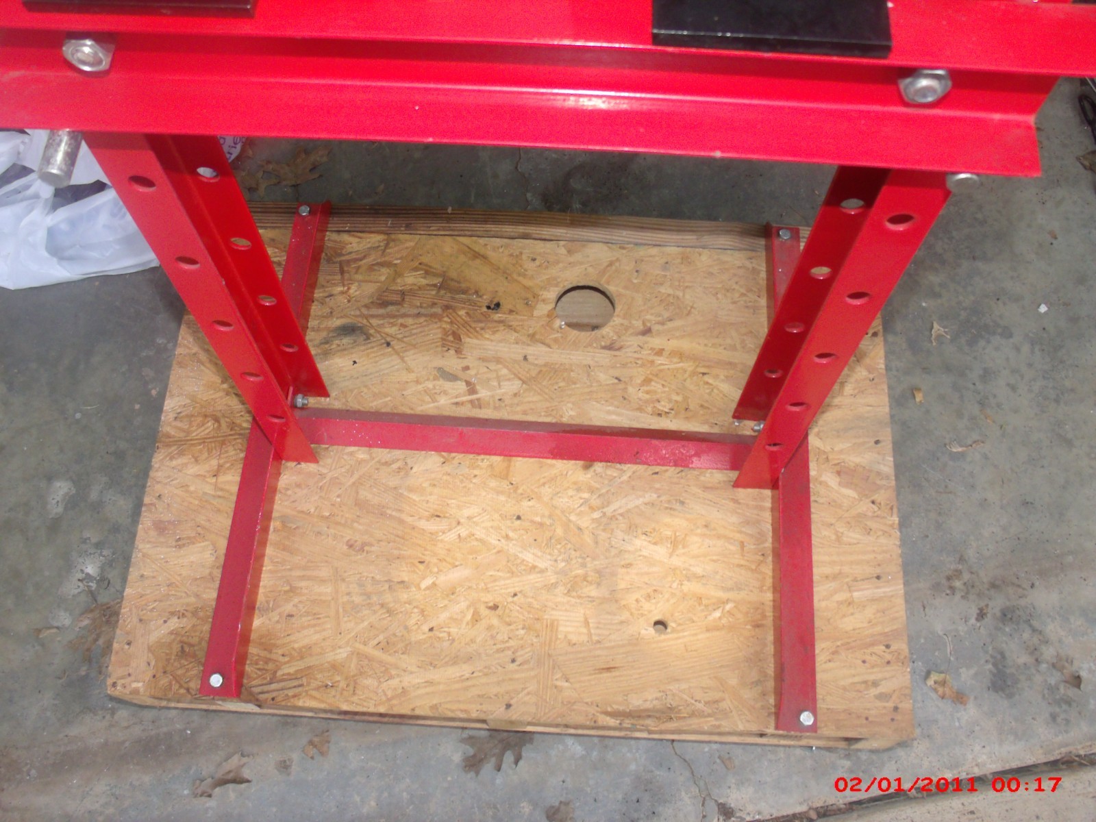 New 20 Ton Torins Big Red Air/Hydrolic H-Frame Heavy Duty shop press