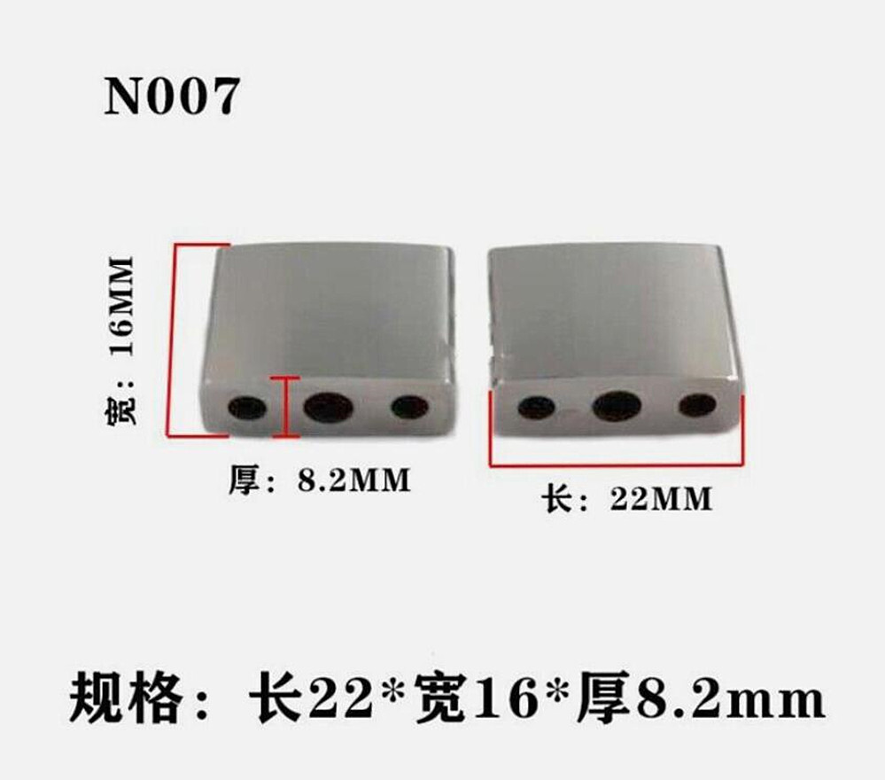 For Makino Wire EDM Part Upper Lower Tungsten Steel Conductive Block N006 /N007