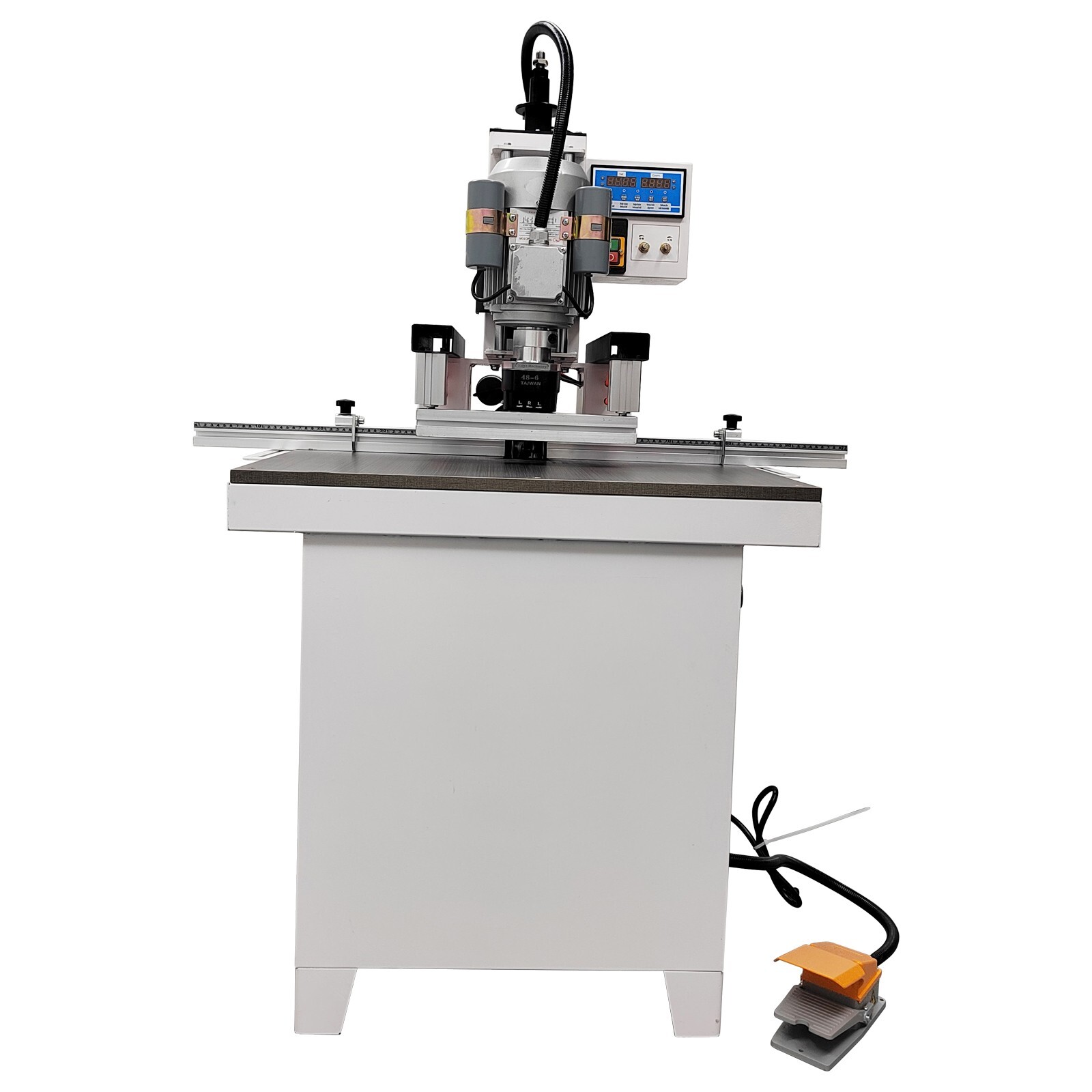 110V 48-6 Woodworking Horizontal Vertical Drilling Machine 3-16mm Drill Chuck