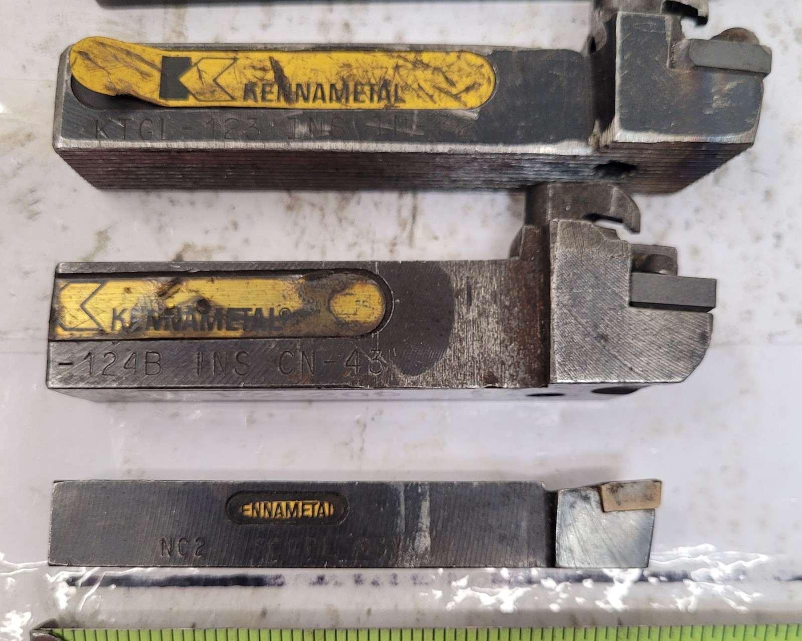 Kennametal Toolholders, Set of 6 – 3/4 & 5/8 Shanks