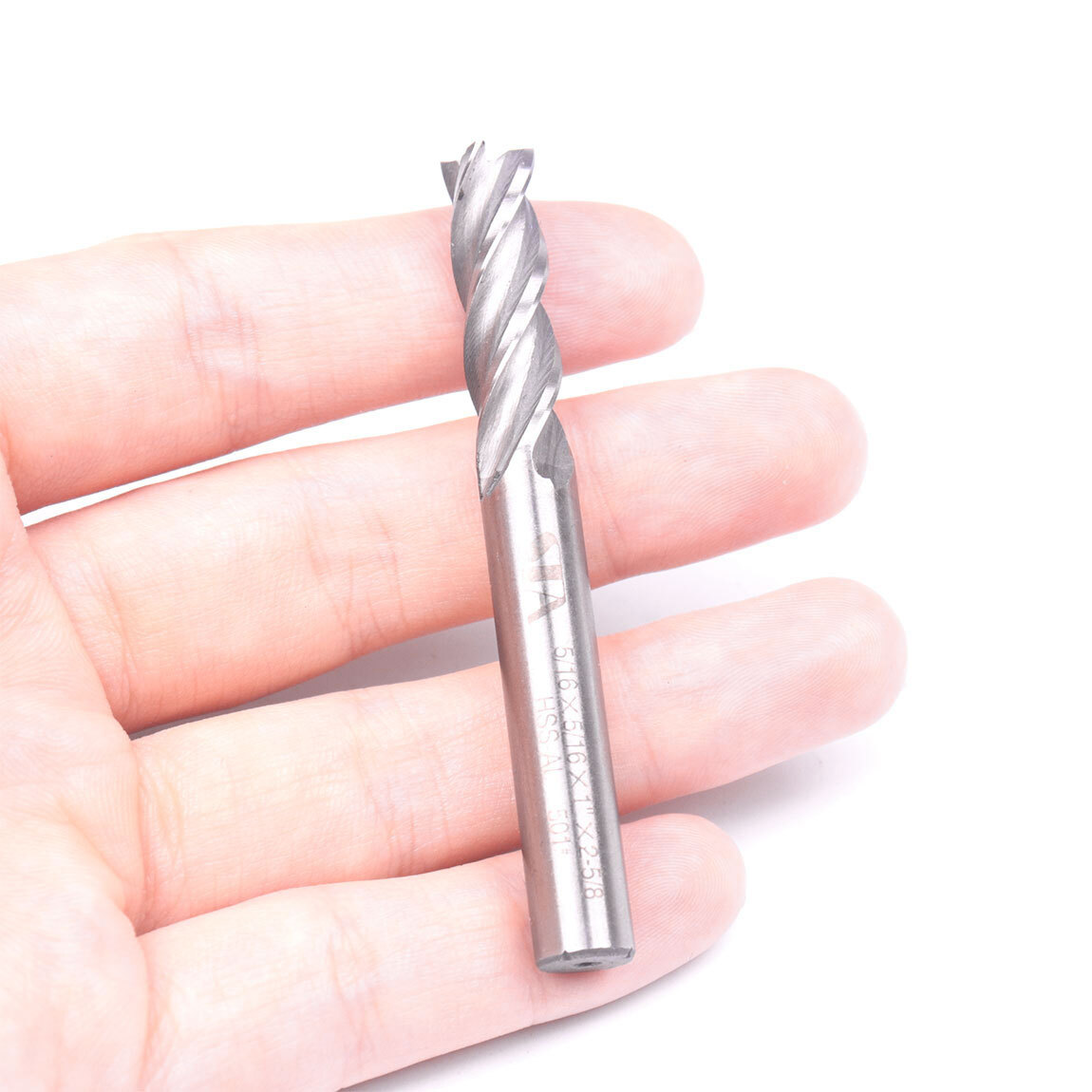 High-Speed Steel 4 Flute End Mills Kit – CNC Milling Cutter 1/8″-5/8″ for Metal