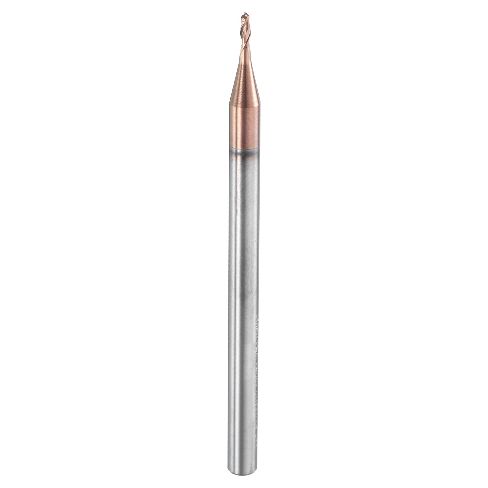 2 Flute Ball Nose End Mill 0.123″ Cutting Length Uncoated for Carving Engraving