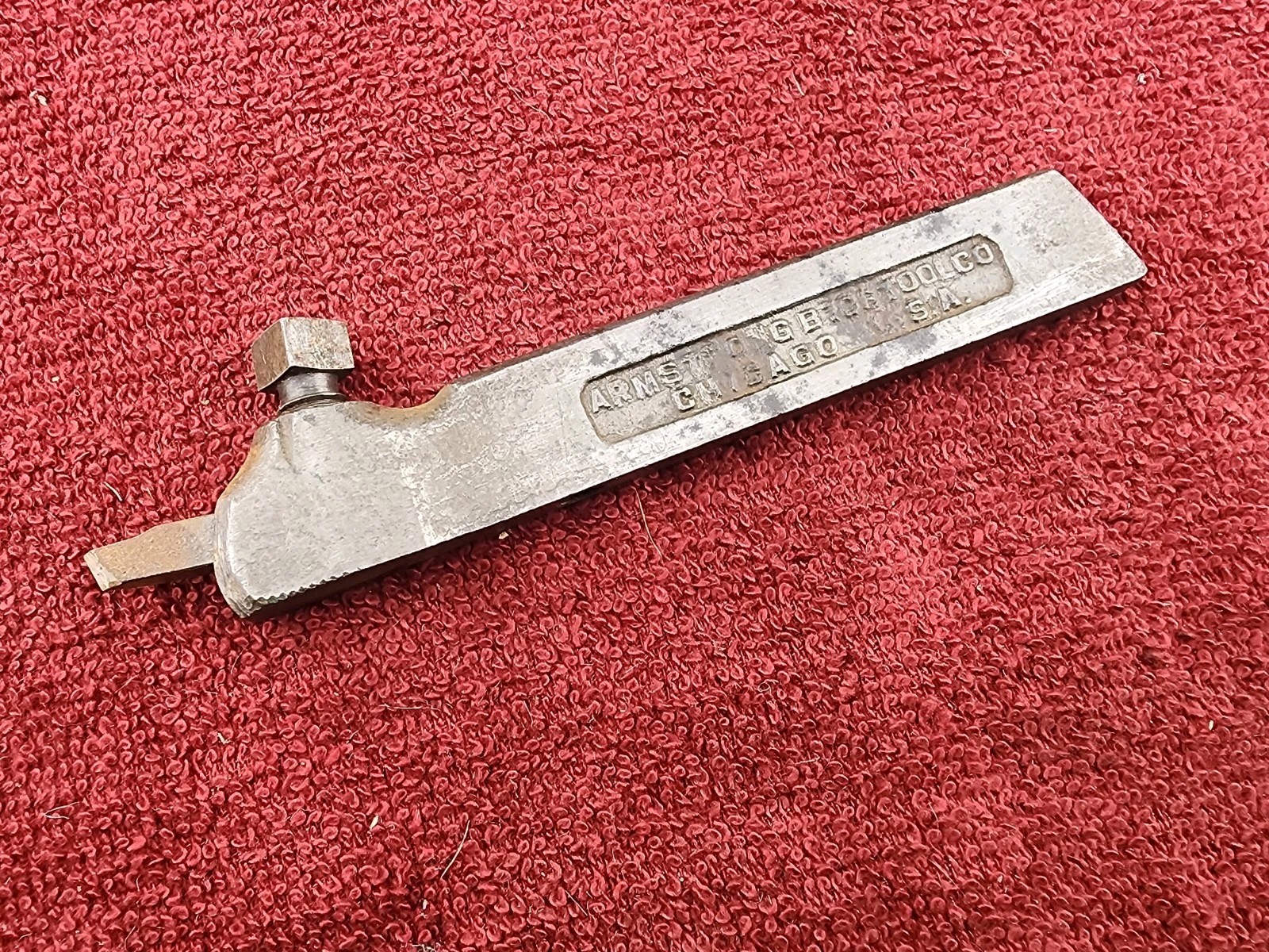 Vintage Armstrong 2010-S Ace Tool Holder, 3/8″ x 3/4″ Shank