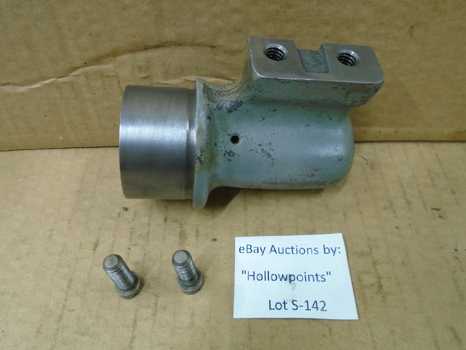 Southbend 9″ Lathe Lead Screw Holder & for 2″ Banjo Bracket Model B US Navy S142