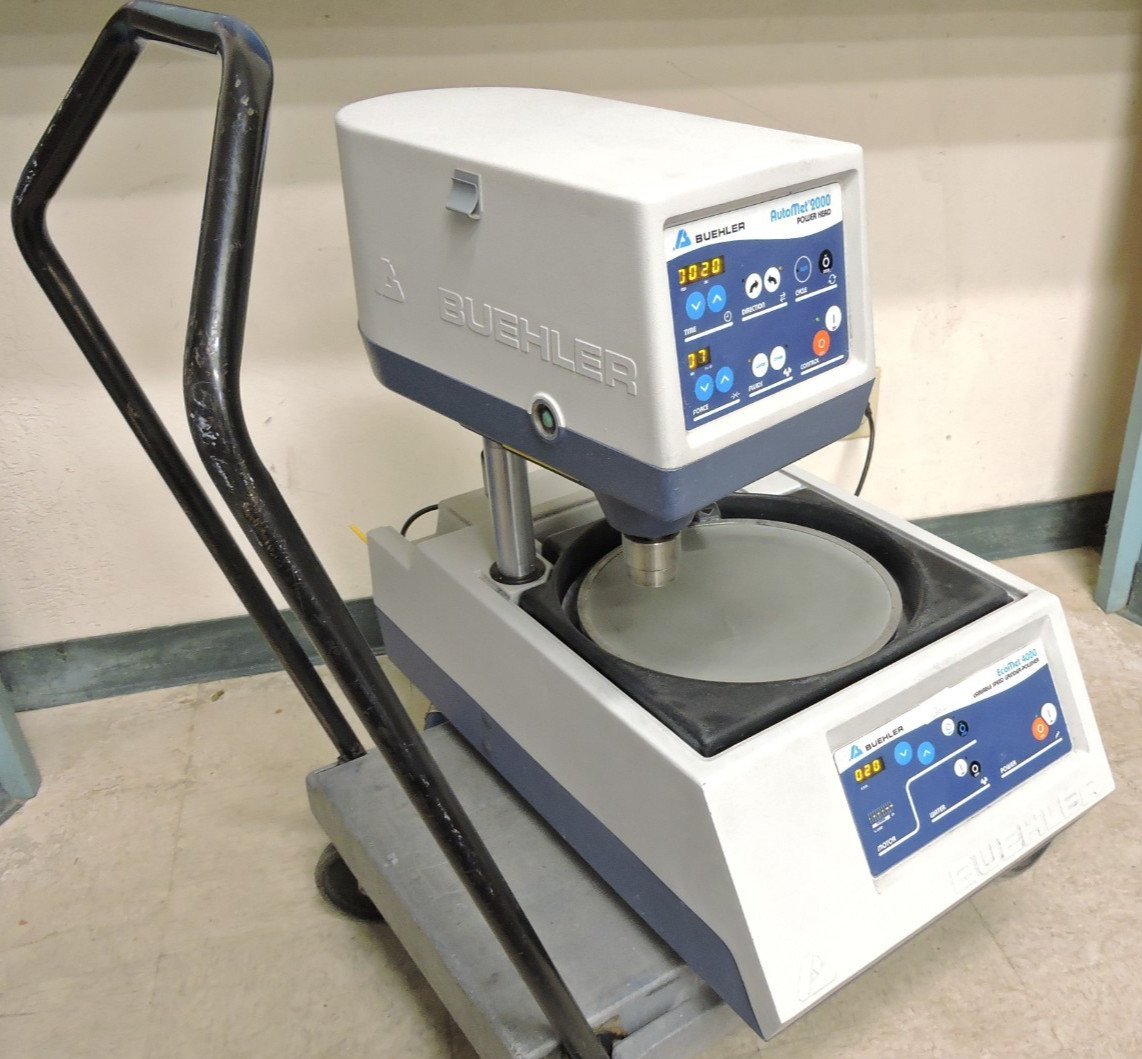 Buehler EcoMet 4000 Variable Speed Grinder Polisher with AutoMet 2000 Power Head