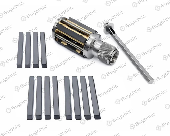 Adjustable Engine Cylinder Honing Machine Kit with Replaceable Abrasive Stones