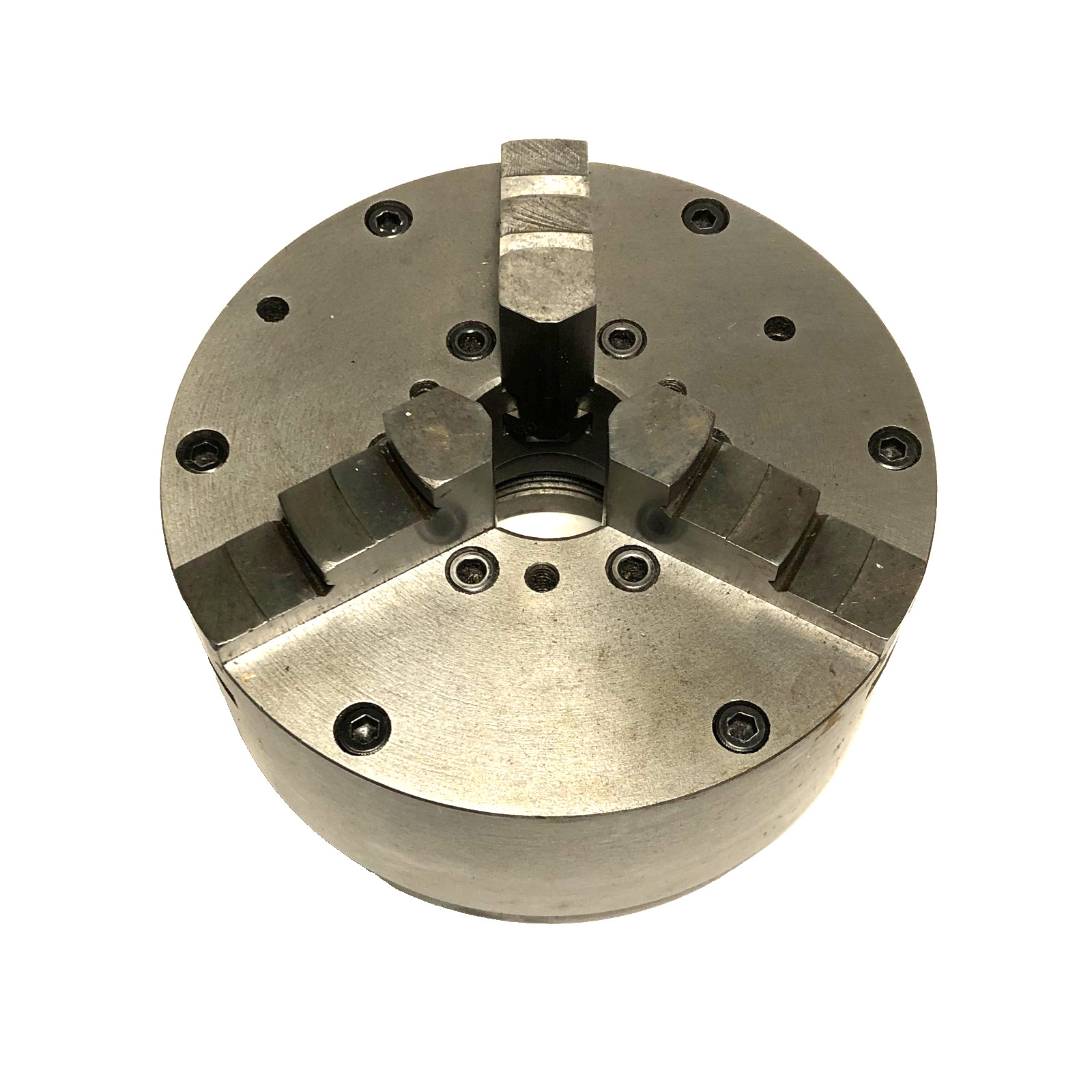 Heavy 6″ 3 Jaw Adjustable Lathe Chuck
