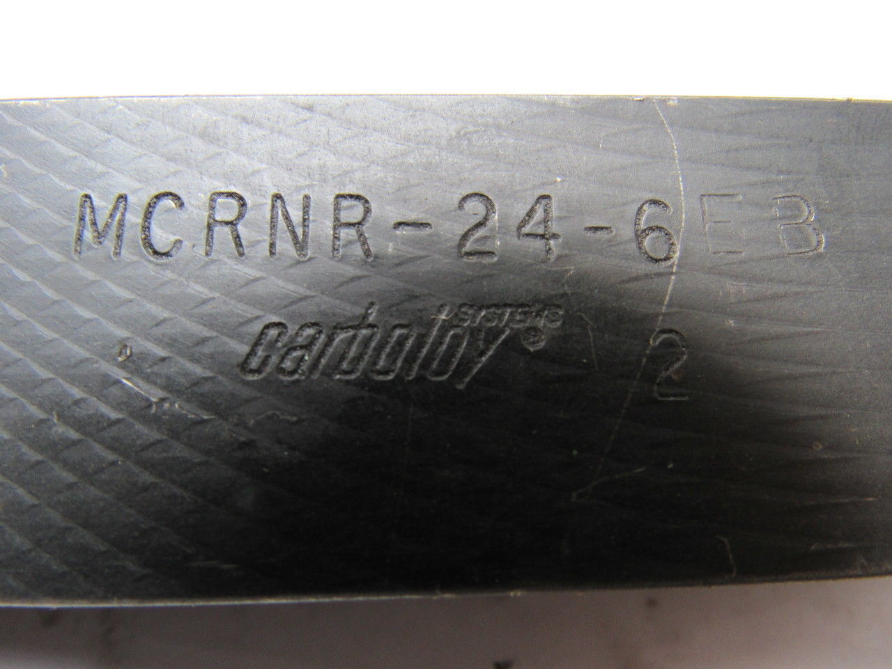 Carboloy MCNR-24-6 1-1/2″ Shank Indexable Lathe Tool Holder 7″ OAL Right Hand
