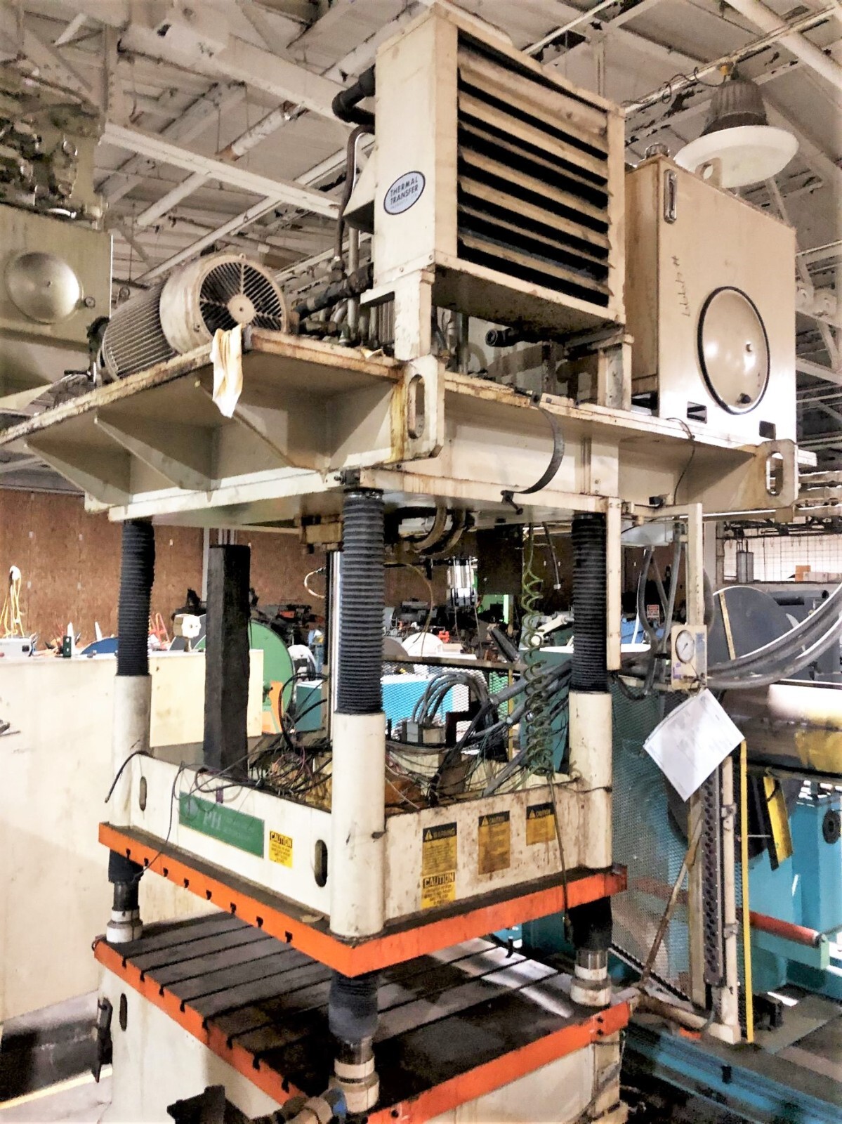 50 Ton PH 4-Post 4C.50T Hydraulic Press for Stamping & Compression (1997)
