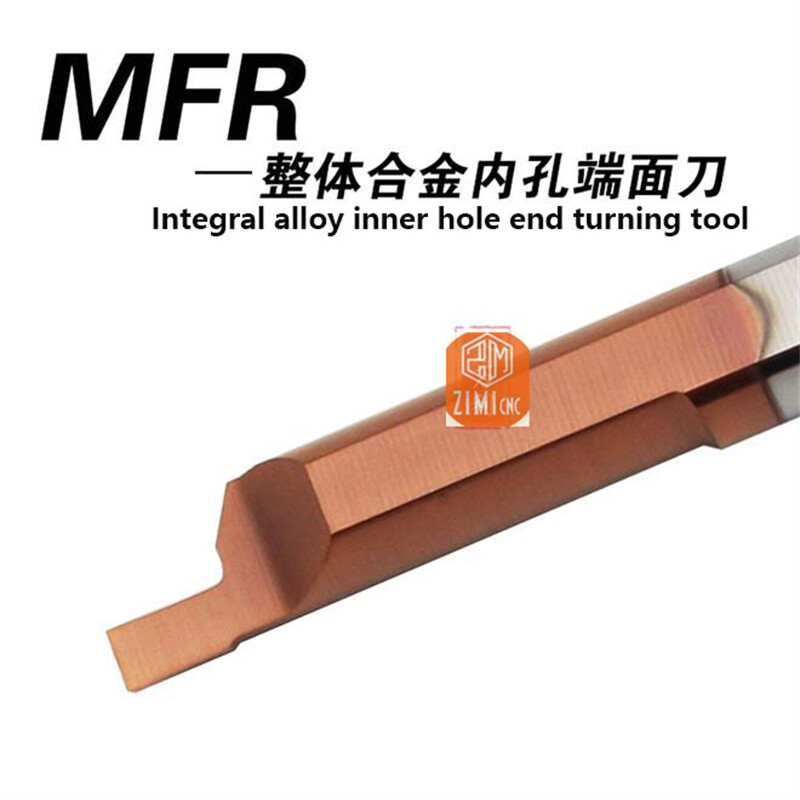Face cutting of integral alloy inner hole MFR 4 B 1.0 1.5 2.5 3.0 L15 carbide